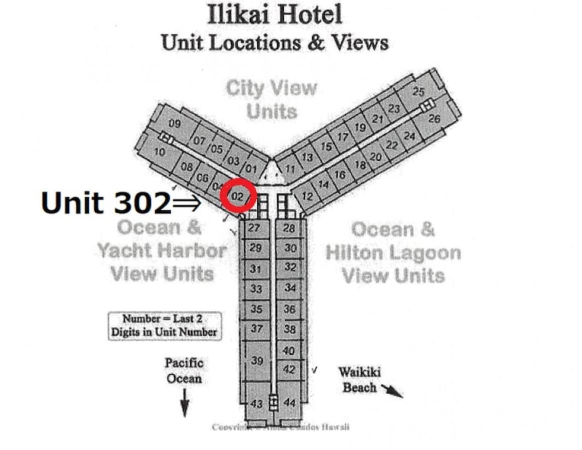 Ilikai Apt 302 - Spacious Studio With Stunning Ocean & Harbor Views Honolulu Kültér fotó