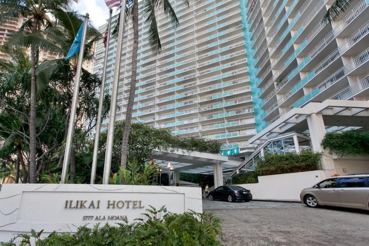 Ilikai Apt 302 - Spacious Studio With Stunning Ocean & Harbor Views Honolulu Kültér fotó